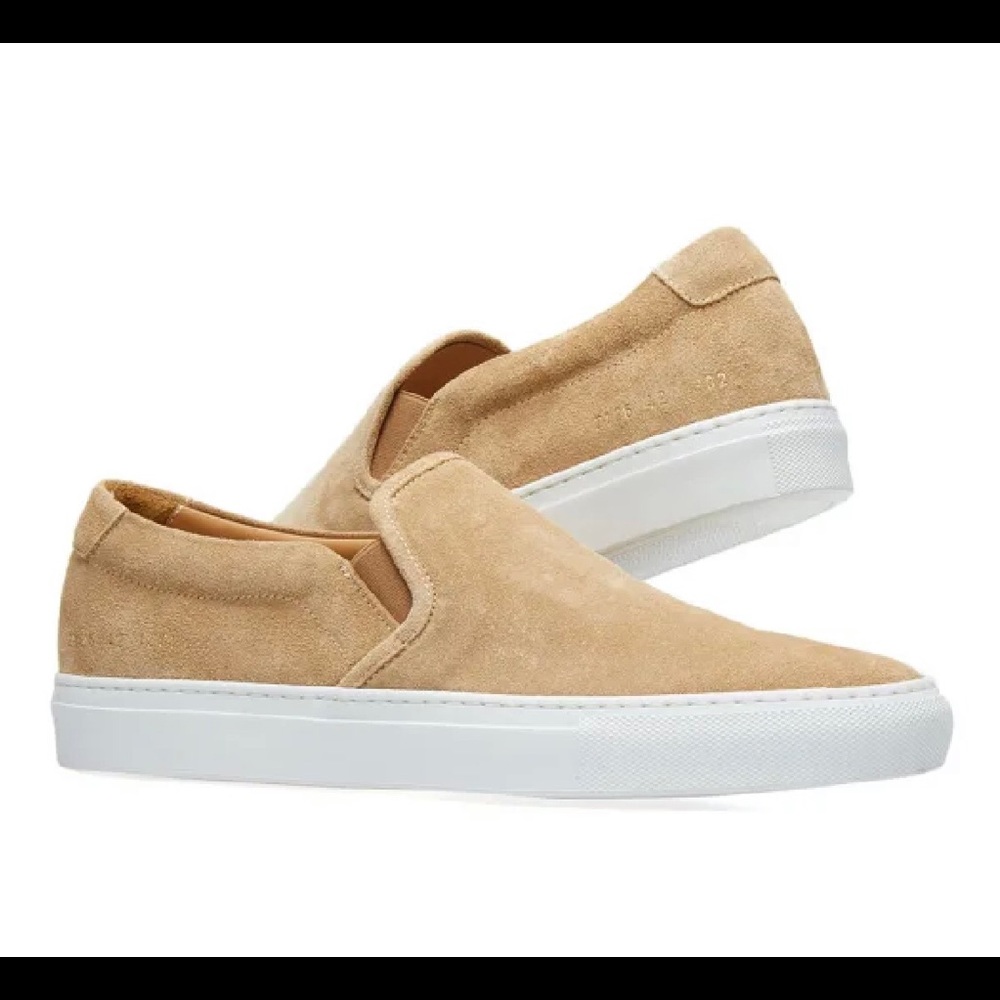 Common Projects Slip On in Suede